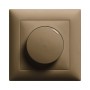 Edizio Due UP Drehdimmer Phasenabschnitt 20-300W mocca