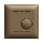 Edizio Due UP Thermostat mocca