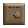 Edizio Due UP Thermostat mocca