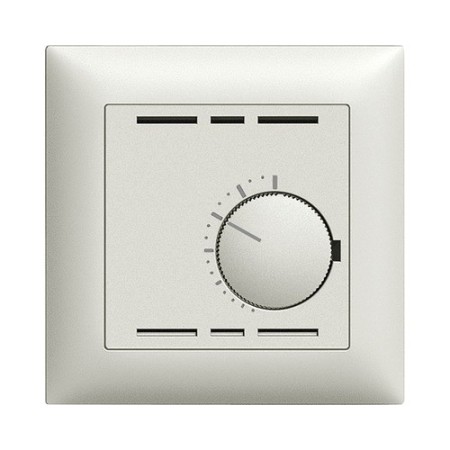 Edizio Due UP Thermostat hellgrau