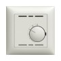 Edizio Due UP Thermostat hellgrau