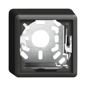 Edizio Due Aufputz Gehäuse für FX-Apparate 39 mm schwarz