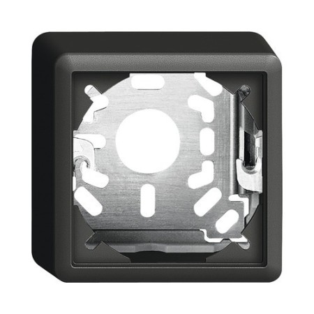 Edizio Due Aufputz Gehäuse für FX-Apparate 39 mm schwarz