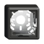Edizio Due Aufputz Gehäuse für FX-Apparate 39 mm schwarz