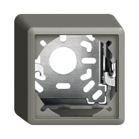 Edizio Due Aufputz Gehäuse für FX-Apparate 54 mm dunkelgrau