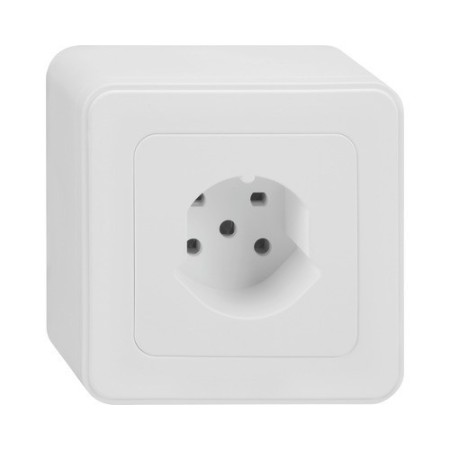Mica4you AP Steckdose T15 weiss
