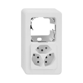 Mica4you AP Kombination II leer/3xT13 weiss
