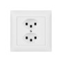 Edizio Due UP Steckdose 2xT23 16A IP 20 weiss
