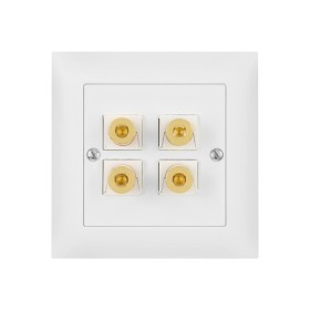 Edizio Due UP Lautsprecherdose IP 20 weiss