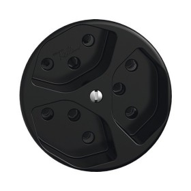 Feller Standard Due Abdeckset für Steckdose 3xT13 IP 20 schwarz
