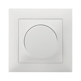 Edizio Due UP LED Universal Drehdimmer 4-400W IP 20 weiss