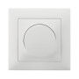 Edizio Due UP LED Universal Drehdimmer 4-400W IP 20 weiss