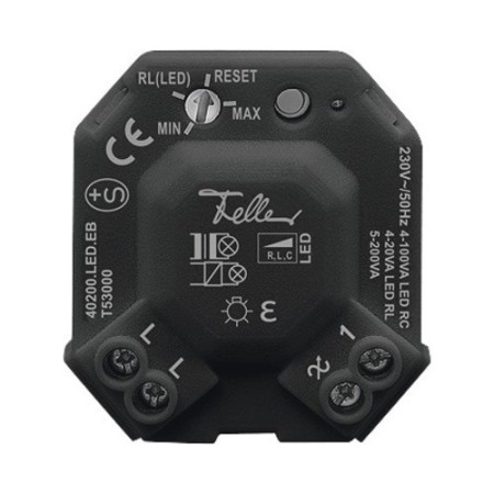 Edizo Due UP LED Universal Dimmermodul 5-200W IP 20 schwarz
