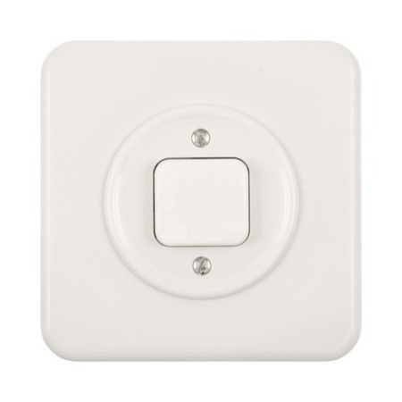 Feller Standard Due UP Kreuzschalter SCH6 IP 20 weiss