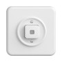 Feller Standard Due UP Orientierungs-Leuchttaster S-Ö IP 20 weiss