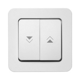 Mica4you Abdeckset für Storenschalter IP 20 weiss