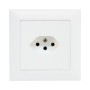 Edizio Due UP Steckdose T13 weiss