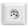 Edizio Due UP Steckdose T25 weiss