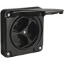 Feller Nass UP Steckdose 3xT13 paralell schwarz