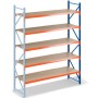 LAGERREGAL ANBAUELEMENT 3m hoch / 80cm tief