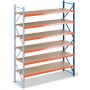 LAGERREGAL ANBAUELEMENT 4m hoch / 80cm tief