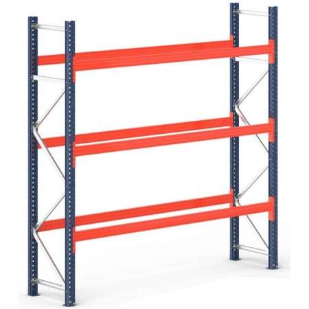 PALETTENREGAL GRUNDELEMENT 4.5m hoch / 110cm tief