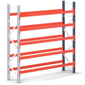 PALETTENREGAL ANBAUELEMENT 7.5m hoch / 110cm tief