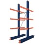 KRAGARMREGAL DOPPELSEITIG GRUNDELEMENT 3m hoch / 80cm arm
