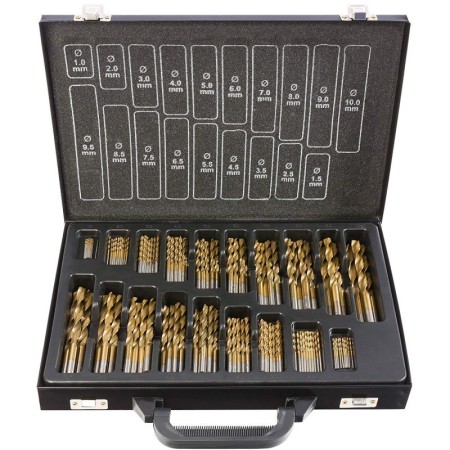 FORETS-MÉTAUX 170 Forets TITAN TIN HSS  Actions
