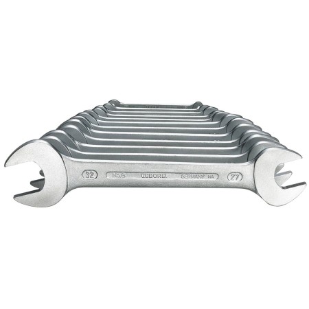 Doppel-Maulschlüssel-Satz 12 Teilig 6 - 32 Mm Dın 3110 Gedore 6077890