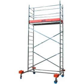 Aluminium Gerüst Fahrbar Arbeitshöhe (Max.): 4.85 M Krause Mobiltec...