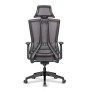 Willi Smart Fauteuil de bureau noir WOLFSTAHL Chaise de Bureau
