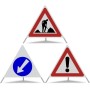 SIGNAUX PLIANTS Var.1, réfléchissante R2, complet avec Etui SIGNA S...