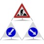 SIGNAUX PLIANTS Var.2, réfléchissante R2, complet avec Etui SIGNA S...