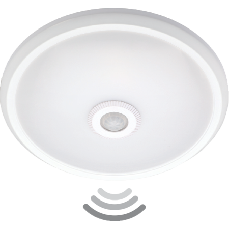Plafonnier LED avec détecteur de mouvement 16W lumière capteur 1150...