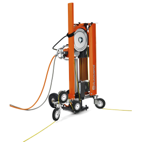 Husqvarna CS 10 Seilsägen including wall saw and power pack