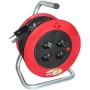 Kabeltrommel BAT ST 180, 4x T13 Steckdosen, T12 Stecker, Kabel 20m H05VV-F 3G1,0 schwarz