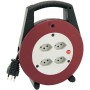 Vario Line Kabelbox 4-fach Schwarz/Bordeaux/Lichtgrau 20m H05VV-F 3G1,0 *CH*