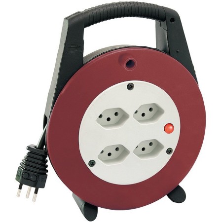 Vario Line Kabelbox 4-fach Schwarz/Bordeaux/Lichtgrau 20m H05VV-F 3G1,0 *CH*