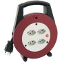 Vario Line Kabelbox 4-fach Schwarz/Bordeaux/Lichtgrau 20m H05VV-F 3G1,0 *CH*