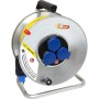 Kabeltrommel Garant SK 290, 3x T13 Steckdosen, T13 Stecker, Kabel 50m AT-N07V3V3-F 3G1,5 gelb, CH Stecksystem IP55