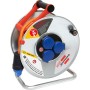 Kabeltrommel Garant SK 290, 3x T13 Steckdosen, T13 Stecker, Kabel 33m H07BQ-F 3G1,5 orange, CH Stecksystem IP55