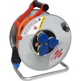Kabeltrommel Garant SK 290, 3x T23 Steckdosen, T23 Stecker, Kabel 25m AT-N07V3V3F 3G2.5 orange, CH Stecksystem IP55