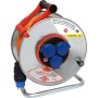 Kabeltrommel Garant SK + Bretec 290, 3x T13 Steckdosen, Stecker T13, Kabel 33m AT-N07V3V3-F 3G1,5 orange, CH Stecksystem IP55,