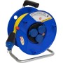 Kabeltrommel BAT 290, 3x T13 Steckdosen, T13 Stecker, Kabel 50m AT-N07V3V3-F 3G1,5 gelb, CH Stecksystem IP55