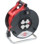 Kabeltrommel Garant ST 290, 4x T13 Steckdosen, T12 Stecker, Kabel 33m H05VV-F 3G1.5 rot