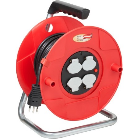 Kabeltrommel 260 rot 25 m H05VV-F 3G1,0 54 Stück/Palette