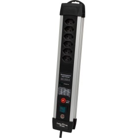 Premium-Protect-Line 60.000A Überspannungsschutz-Steckdosenleiste 6-fach 3m H05VV-F 3G1,5 *CH*
