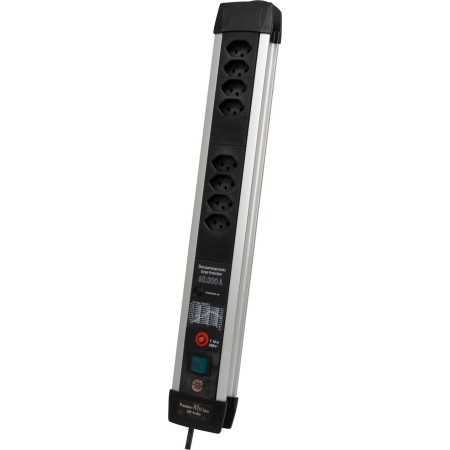 Premium-Protect-Line 60.000A Überspannungsschutz-Steckdosenleiste 8-fach 3m H05VV-F 3G1,5 *CH*