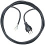 Kunststoff-Anschlusskabel für den Innenbereich (Anschlusskabel mit 5m Kabellänge, mit angespritztem Stecker)